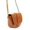 Kožená crossbody kabelka Gregorio 119 camel