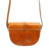 Kožená crossbody kabelka Gregorio 119 camel