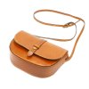 Kožená crossbody kabelka Gregorio 119 camel