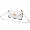 Dámská kožená crossbody kabelka Luka 20-052 bílá