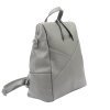 Dámský kožený batoh MiaMore 01-047 šedý