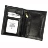 Pánská kožená peněženka Rovicky 1537-03-BOR RFID černá / červená