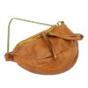 Dámská kožená crossbody kabelka VS 018 camel