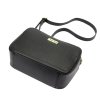 Kožená crossbody kabelka MiaMore 01-063 černá