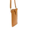 Kožená crossbody kabelka Luka 20-070 camel