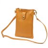 Kožená crossbody kabelka Luka 20-070 camel