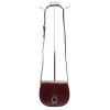 Dámská kožená crossbody kabelka Florence 38 vínová