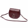Dámská kožená crossbody kabelka Florence 38 vínová