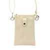 Kožená crossbody kabelka Luka 20-070 světle béžová