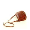 Kožená crossbody kabelka Mazzini L86 camel