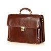 Pánská kožená aktovka Mazzini M3M5 hnědá