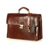 Pánská kožená aktovka Mazzini M3M5 hnědá