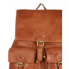 Kožený batoh Marco Mazzini VS21 koňakový