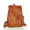 Kožený batoh Marco Mazzini VS21 koňakový