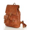 Kožený batoh Marco Mazzini VS21 koňakový