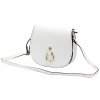 Kožená crossbody kabelka Gregorio 01702 bílá