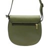 Kožená crossbody kabelka Gregorio 01702 olivová