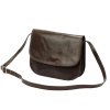 Crossbody kabelka Florence 5513 tmavě hnědá