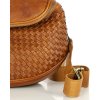 Kožená crossbody kabelka Mazzini VS8 camel