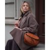 Kožená crossbody kabelka Mazzini VS8 camel
