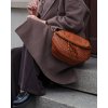 Kožená crossbody kabelka Mazzini VS8 camel