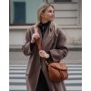 Kožená crossbody kabelka Mazzini VS8 camel