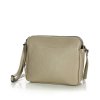 Kožená crossbody kabelka Mazzini MM410 cappuccino