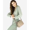Kožená crossbody kabelka Mazzini MM410 cappuccino