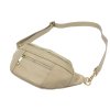 Dámská kožená ledvinka Luka 20-072 béžová