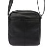 Pánská kožená taška přes rameno Nordee MSD-02 GM07 černá