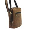 Pánská kožená taška přes rameno Nordee MSD-02 GM06 HUN hnědá