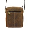 Pánská kožená taška přes rameno Nordee MSD-02 GM06 HUN hnědá