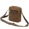 Pánská kožená taška přes rameno Nordee MSD-02 GM06 HUN hnědá
