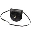 Kožená crossbody kabelka Florence 134 černá