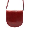 Kožená crossbody kabelka Florence 134 červená