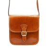 Kožená crossbody kabelka Florence 133 camel