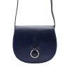 Dámská kožená crossbody kabelka Florence 38 modrá