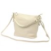 Kožená kabelka Patrizia 419-040-GL světle béžová
