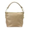 Kožená kabelka Patrizia 419-040-GL béžová