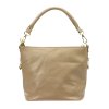 Kožená kabelka Patrizia 419-040-GL béžová