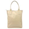 Kožená shopper bag kabelka Angelo  01-001  světle béžová