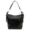 Kožená kabelka Gregorio 1714 černá