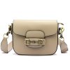 Kožená kabelka Luka 20-095 béžová