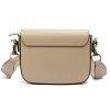 Kožená kabelka Luka 20-095 béžová