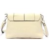 Kožená crossbody kabelka Luka 24-005 světle béžová