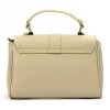 Kožená kufříková kabelka Luka 20-098 béžová