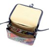 Kožená crossbody kabelka Gregorio 112 MT1 modrá