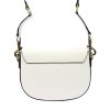Kožená crossbody kabelka Luka 20-047 bílá