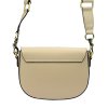 Kožená crossbody kabelka Luka 20-047 béžová