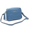 Kožená crossbody kabelka Pierre Cardin FRZ 1501 světle modrá